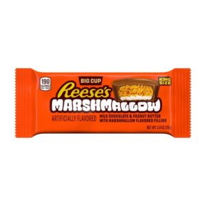 Reese's Big Cup Marshmallow Milk Chocolate PB King Size 2.8oz 16ct